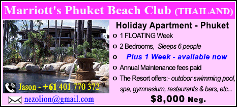 Marriott's Phuket Beach Club - $8000