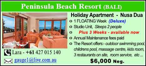 Peninsula Beach Resort - $6000