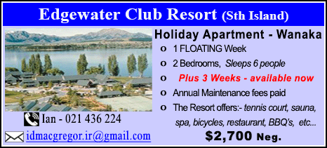 Edgewater Club Resort - $2700