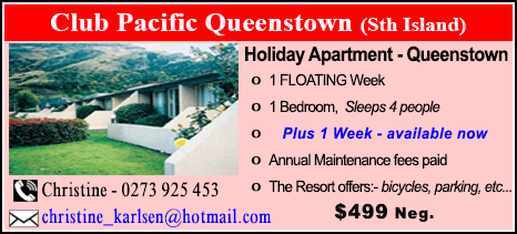 Club Pacific Queenstown Resort - $499